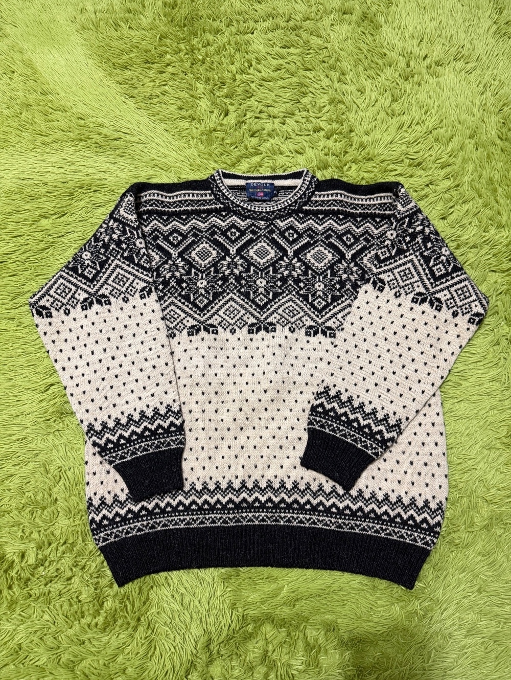 Vintage Devold Wool Sweatshirt Mens Size XL